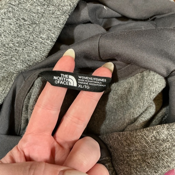 The North Face Women’s Galaxy Logo Pullover Hoodie Gray XL - Picture 5 of 6